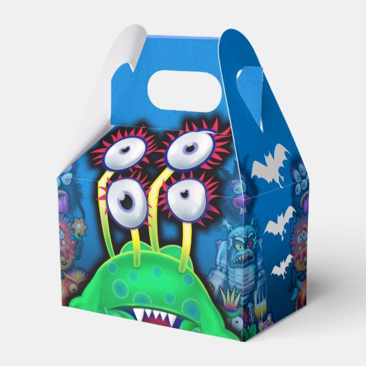 Ballotins Trick ou régaler le Ballotin de Monster Halloween  (Verso)