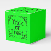 Ballotins Trick ou traitement vert mince (Verso)