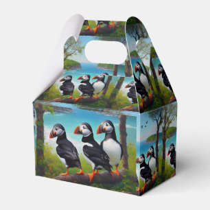 Ballotins Trio côtier : Trois Puffins à la plage d'Oils