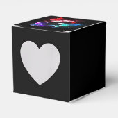 Ballotins Trois papillons brillants sur l'arrière - plan de  (Verso)