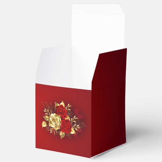 Ballotins Trois Roses de bijoux (Ouvert)