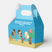 Ballotins Tropical Beach Hula Dancing Luau Anniversaire (Verso)