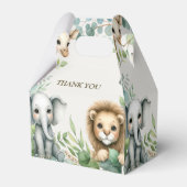 Ballotins Tropical Jungle Safari Animaux Green Feuilles Part (Verso)