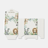 Ballotins Tropical Jungle Safari Animaux Green Feuilles Part (Déplié)