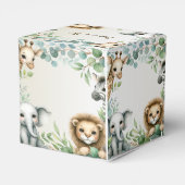 Ballotins Tropical Jungle Safari Animaux Green Feuilles Part (Arrière)