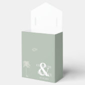 Ballotins Tropical minimaliste vert menthe (Ouvert)
