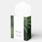 Ballotins Tropical Palm Feuille Mariage de verdure (Ouvert)