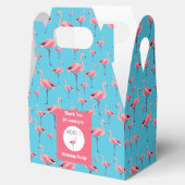 Ballotins Tropical Summer Pink Flamingo modèle Anniversaire (Ouvert)