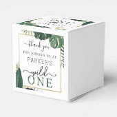 Ballotins Tropical Wild One Premier Ballotin de fête d'anniv (Arrière)