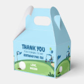 Ballotins Trou Dans Un Garçon De Golf Premier Anniversaire P (Verso)