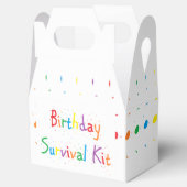 Ballotins Trousse de survie "Anniversaire" (Ouvert)
