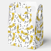 Ballotins Trumpet Music Notes Motif (Ouvert)