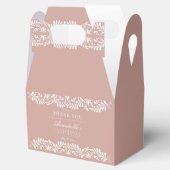 Ballotins Tuile de Talavera rose Fiesta Baptême Dessert (Ouvert)