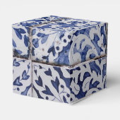 Ballotins Tuiles portugais customisés Azulejo Floral (Arrière)