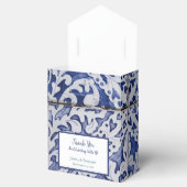 Ballotins Tuiles portugais customisés Azulejo Floral (Ouvert)