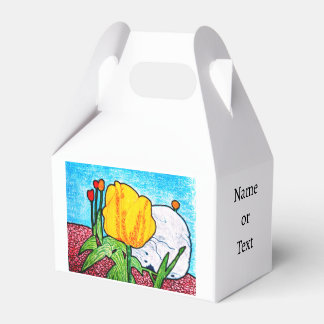 Ballotins Tulipe dans le jardin