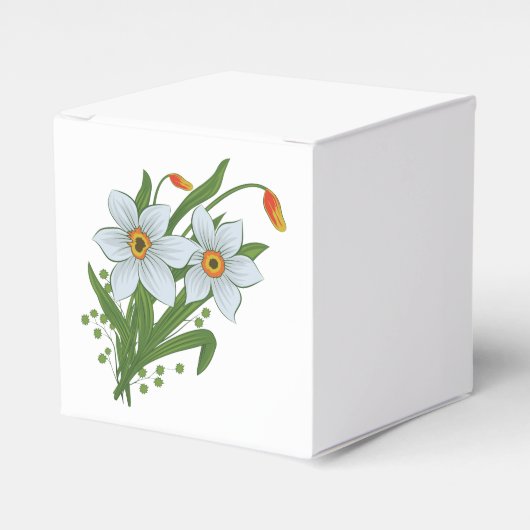 Ballotins Tulipes et fleurs de jonquilles (Verso)