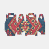 Ballotins Turc Kilim Tapis tapis Antique Rouge Bleu (Déplié)