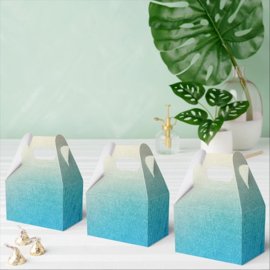 Ballotins Turquoise Blanc Aqua Blue Starfish Beach Mariage (Multiple)