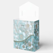 Ballotins Turquoise blanc Ballotin (Ouvert)