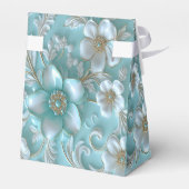 Ballotins Turquoise blanc Ballotin (Arrière)