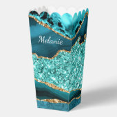 Ballotins Turquoise Blue Gold Parties scintillant Nom person (Recto)