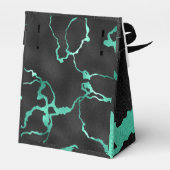 Ballotins Turquoise Et Noir En Marbre (Arrière)