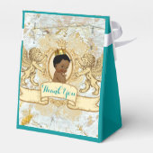 Ballotins Turquoise royal baby shower |FANCY (Arrière)