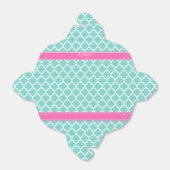Ballotins Turquoise Wht Moroccan #5 Hot Pink2 Nom Monogram (Déplié)