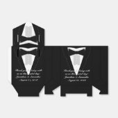 Ballotins Tuxedo Black Bowtie (Déplié)