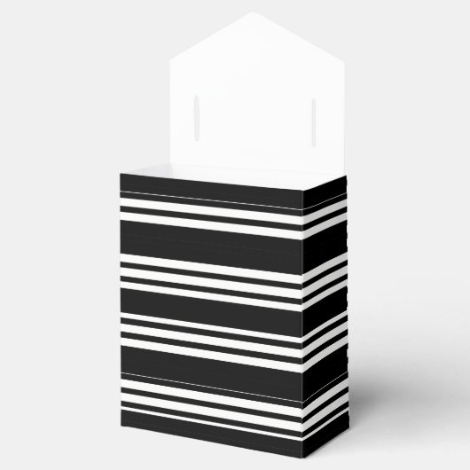 Ballotins Tuxedo Black & White Triple Stripe (Ouvert)