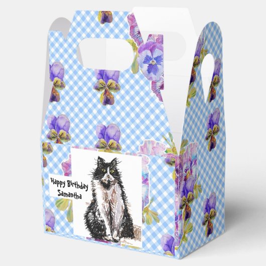 Ballotins Tuxedo Cat Love You Black and White Cats Cats Cake (Ouvert)