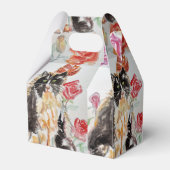 Ballotins Tuxedo Chat Cute Rose Fleurs Chats Filles Rose (Arrière)
