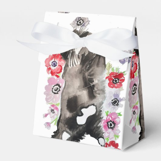Ballotins Tuxedo Chat noir blanc Chats Anniversaire (Verso)