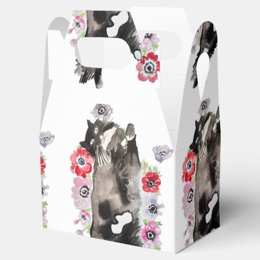 Ballotins Tuxedo Chat noir blanc Chats Ballotin (Ouvert)