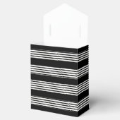 Ballotins Tuxedo noir et blanc Multi Stripe (Ouvert)