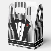 Ballotins Tuxedo Noir mariage Avec Cravate Bow (Ouvert)