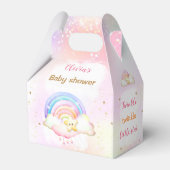 Ballotins Twinkle Little Star Rainbow Baby shower Petit (Verso)