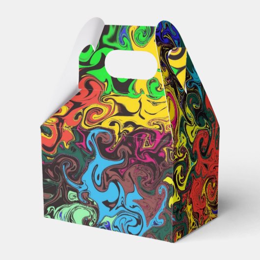 Ballotins Twirlers colorés Abstraits / (Arrière)