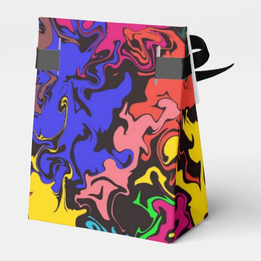 Ballotins Twirls colorés Abstraits / (Arrière)