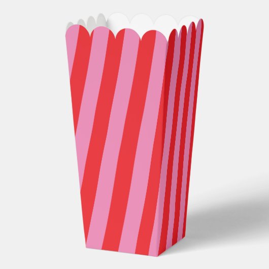 Ballotins Typographie audacieuse, mariage rose et rouge (Verso)