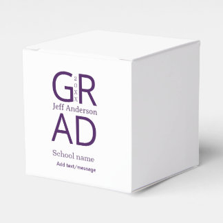 Ballotins Typographie de graduation moderne simple minimale