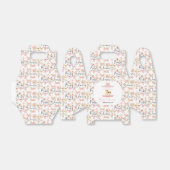 Ballotins Typographie florale baby shower Pony Carousel (Déplié)