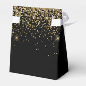 Ballotins Typographie moderne or parties scintillant chic an (Arrière)