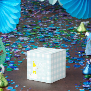 Ballotins Un anniversaire de 1 an de l'oie Gingham folle