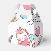 Ballotins Un Arc-en-ciel magique Unicorn Motif fête d'annive (Verso)