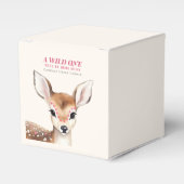 Ballotins Un Baby shower de cerfs en forme de rose (Verso)