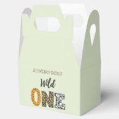 Ballotins Un baby shower vert sauvage (Ouvert)