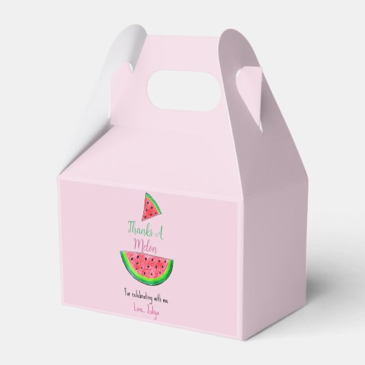 Ballotins Un Ballotin de premier anniversaire dans un melon (Verso)