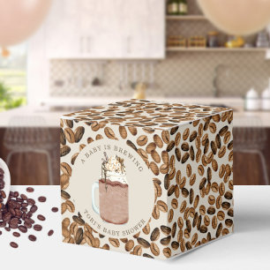 Ballotins Un Bébé brasse du Baby shower de fèves de café gla